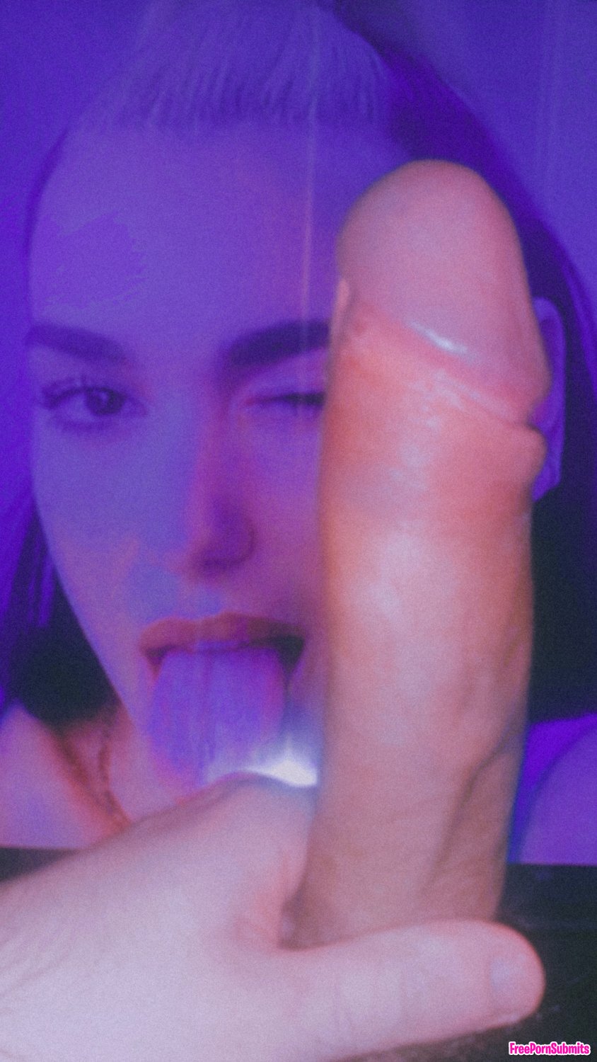 Dua Lipa Cumtribute photo featuring Cumtribute