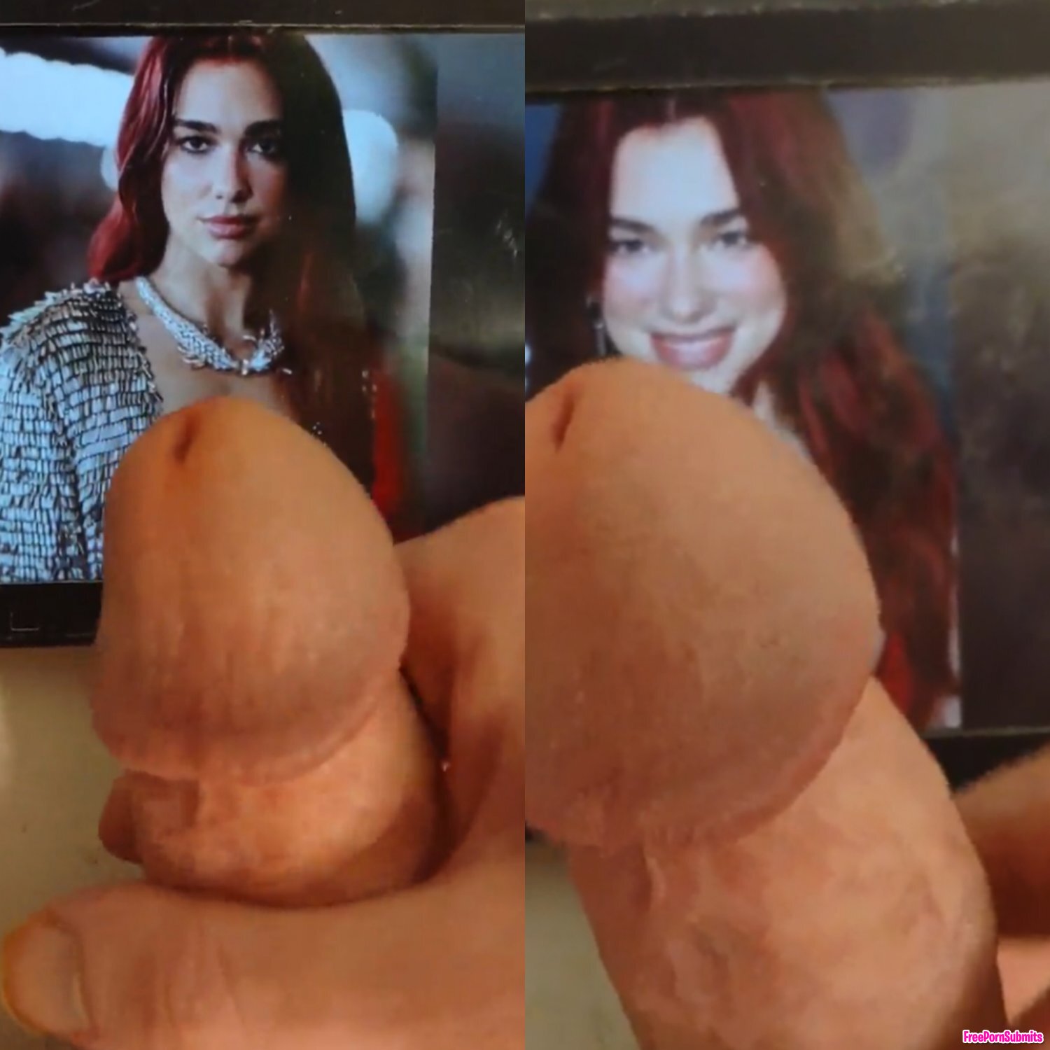 Beautiful pop legend dua lipa jerk tributes ✊🍆 photo featuring tits - Part 9