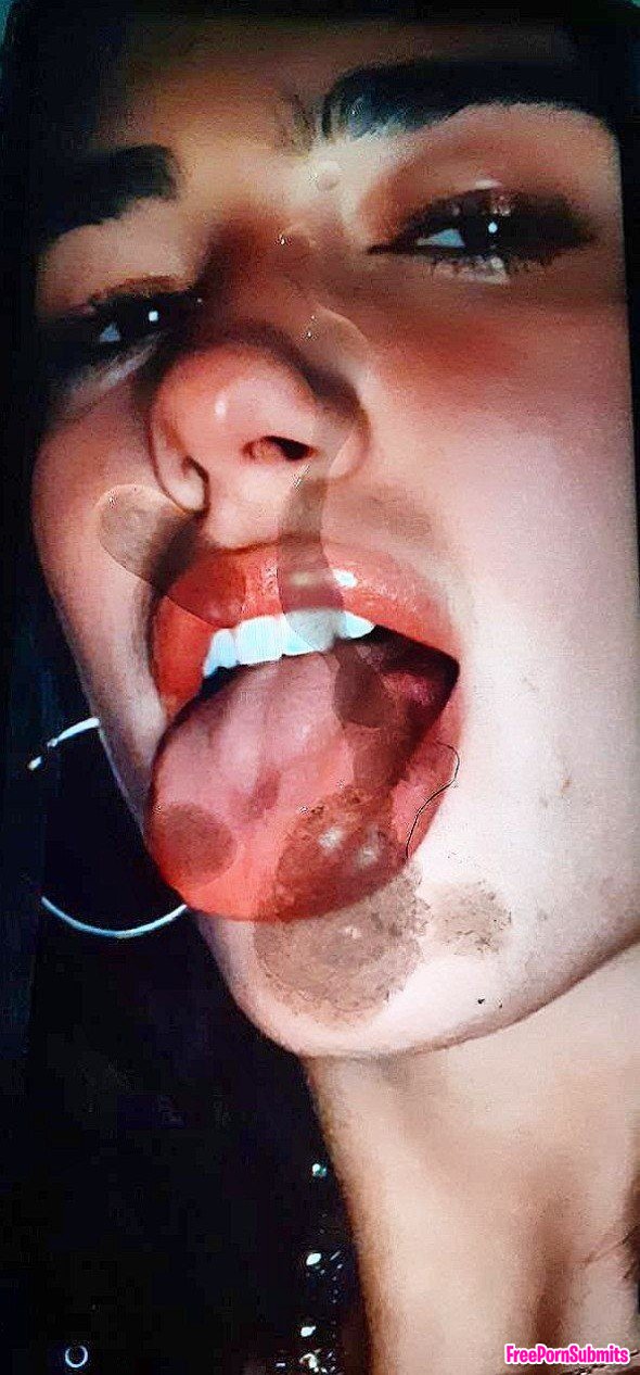 Dua Lipa Cumtribute photo featuring cock