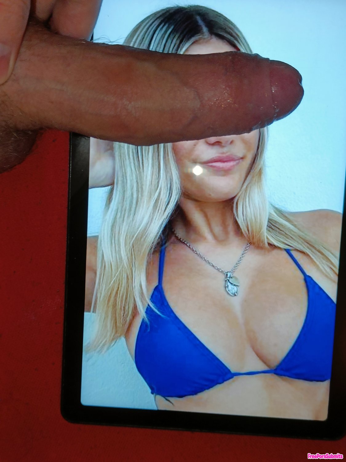 Eyes Censored Cock Tribute photo featuring Tribbing - Part 5