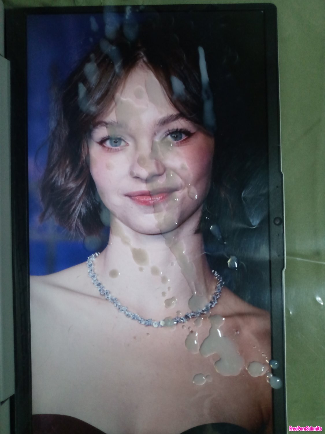 Emma Myers Cum tribute photo featuring Tribute - Part 2