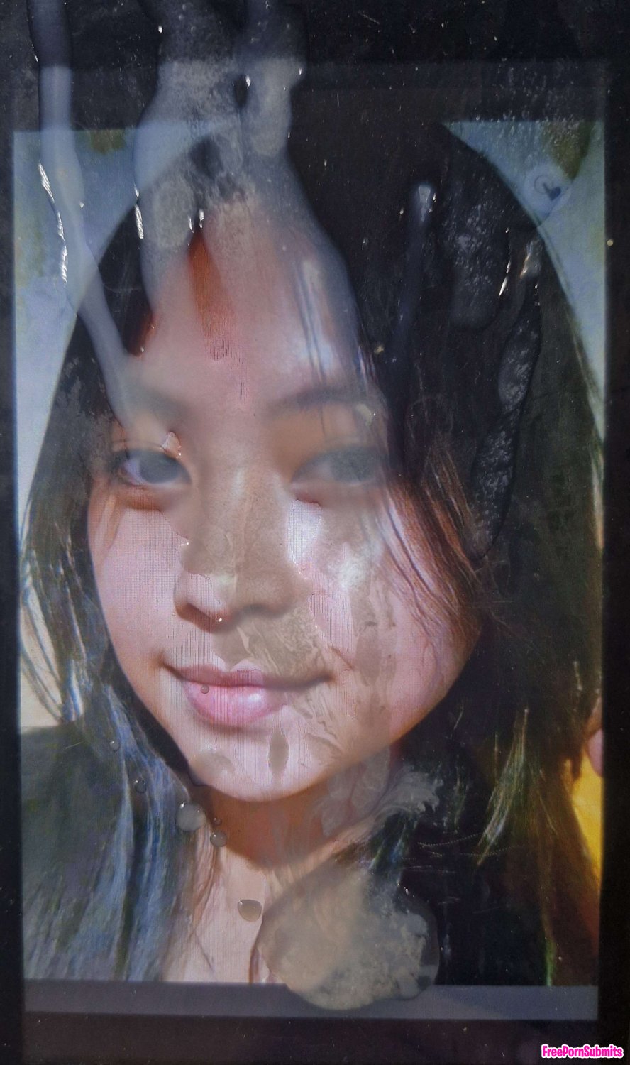 Asian Slut Glory exposed and tribbed photo featuring asian slut tribute exposed cum - Part 8