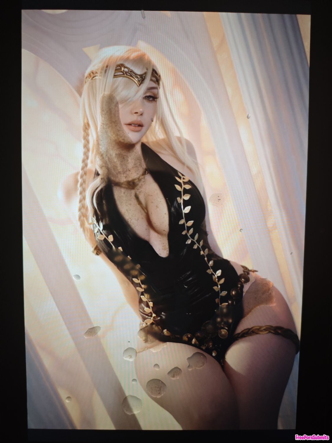 Cumtribute #047 Sayathefox Marika cosplay photo featuring Cocktribute