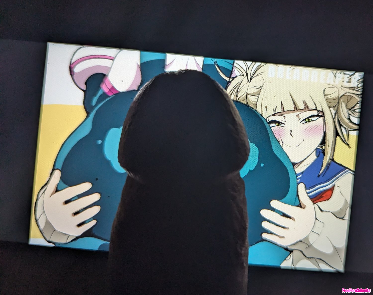 Ochaco and Toga tribute photo featuring Mha