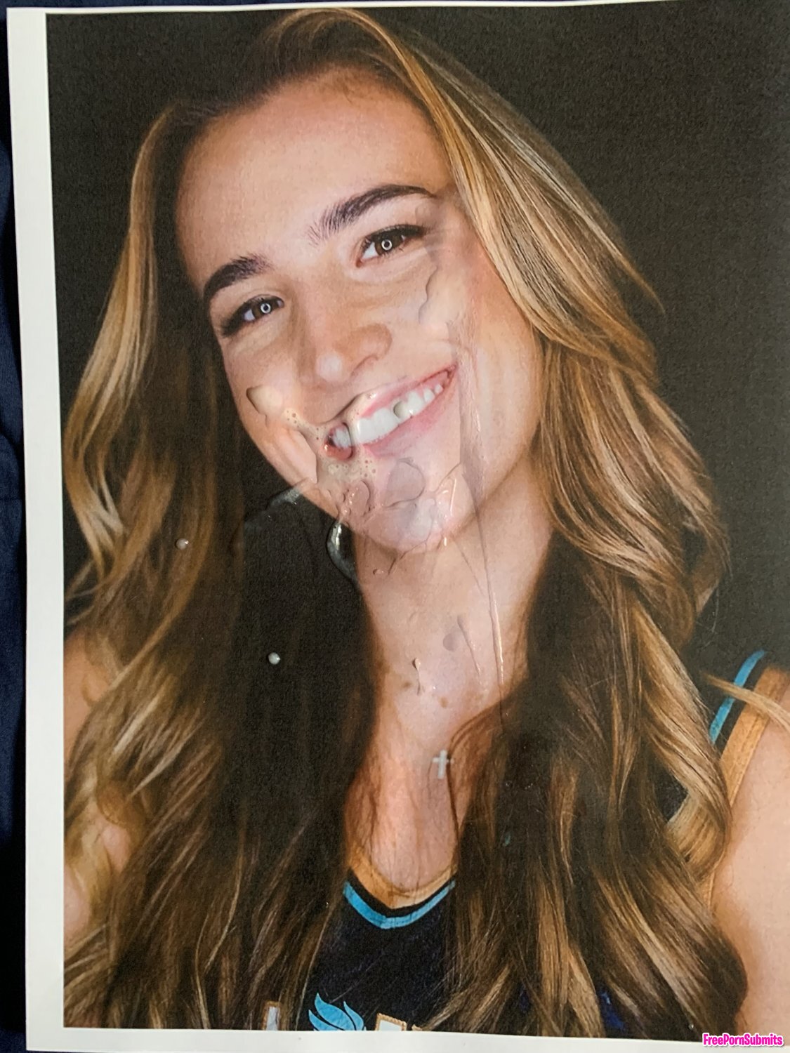 Sabrina Ionescu Cum Tribute #5 photo featuring BWC