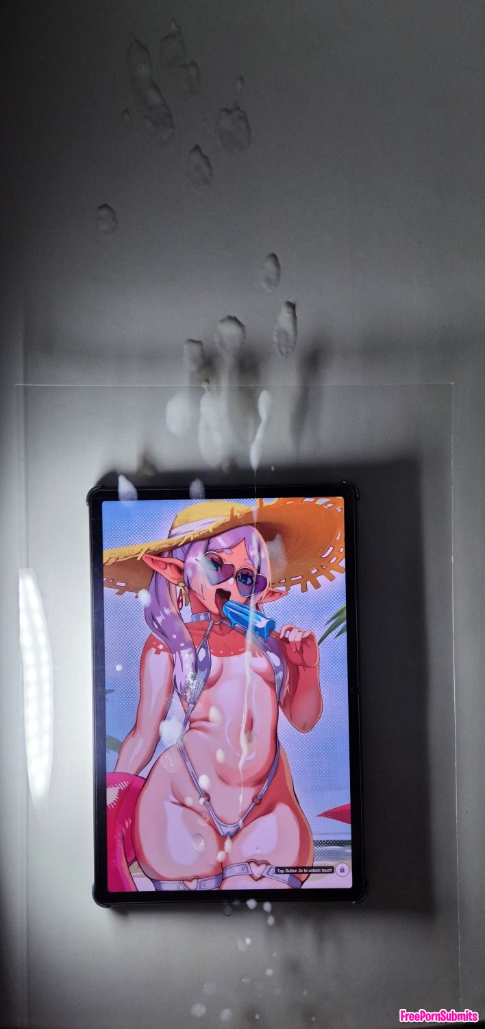 Frieren cumtribute photo featuring 2d - Part 3
