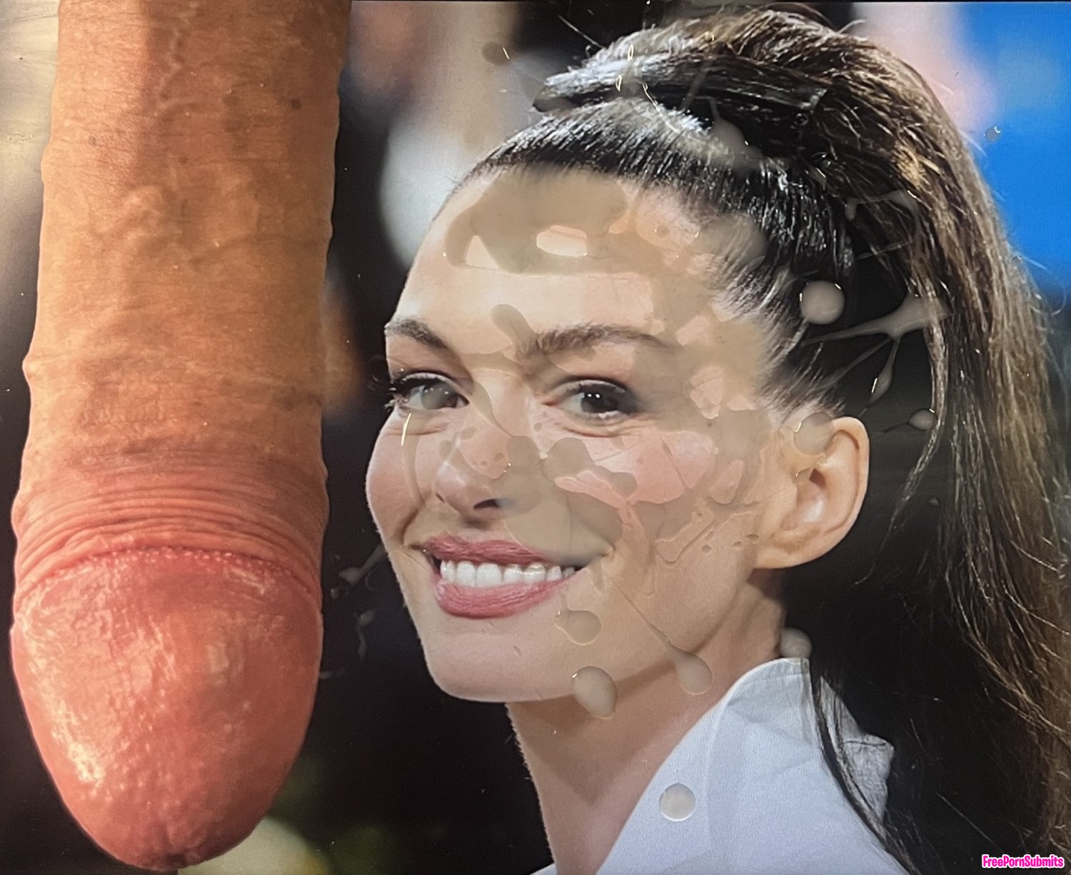 Anne Hathaway cum tribute photo - Part 2