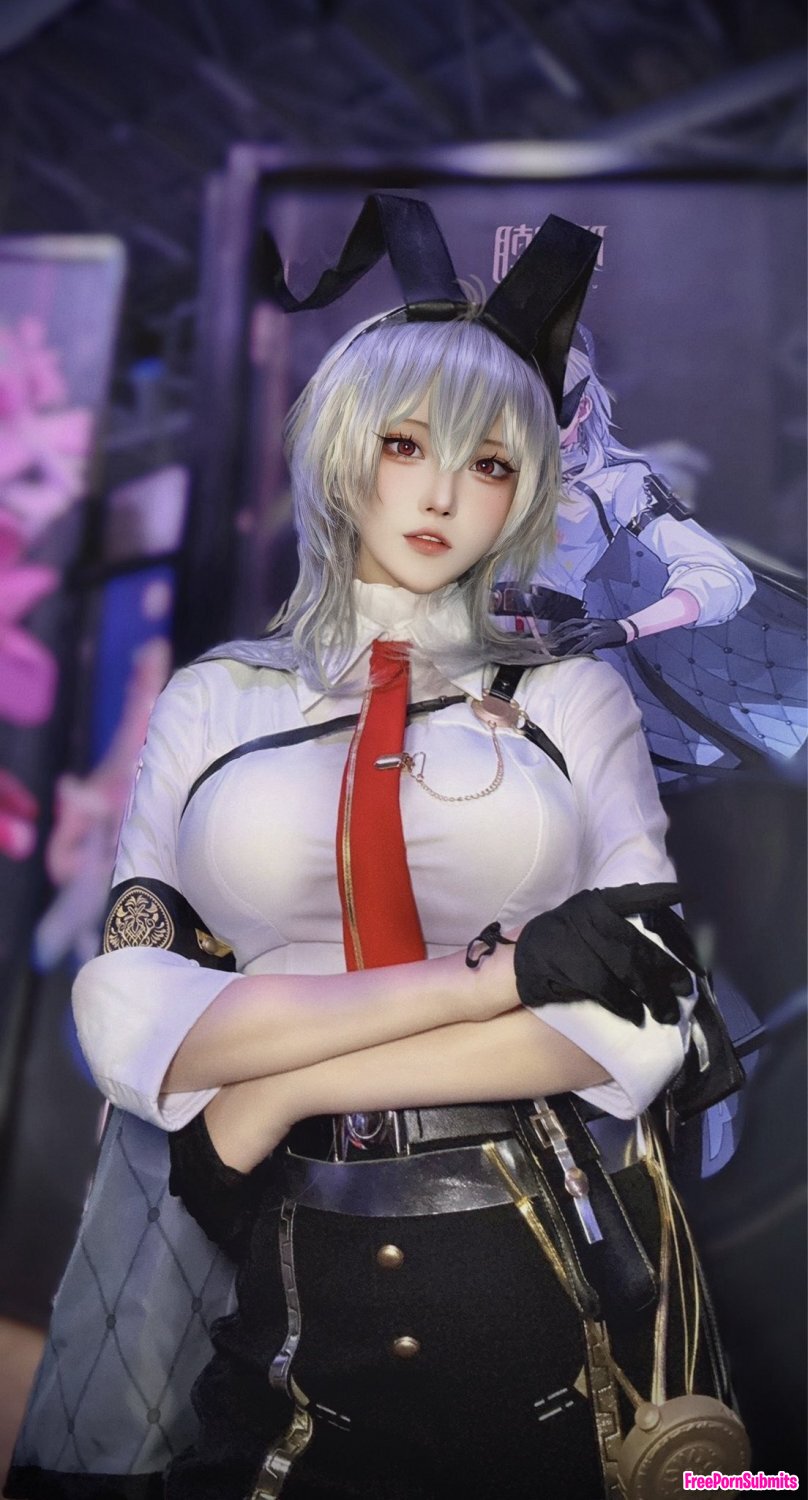 Cumtribute/SOP Shokora (Wuthering Waves Zani Cosplay) photo featuring Cosplayer