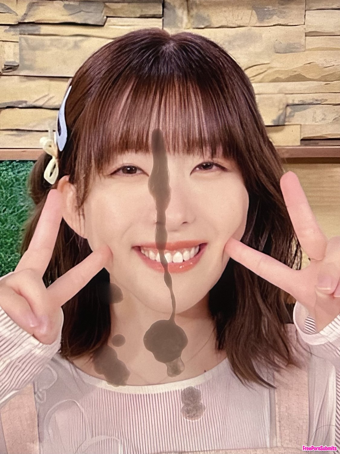 Manaka Iwami Seiyuu Cumtribute photo featuring bukkake
