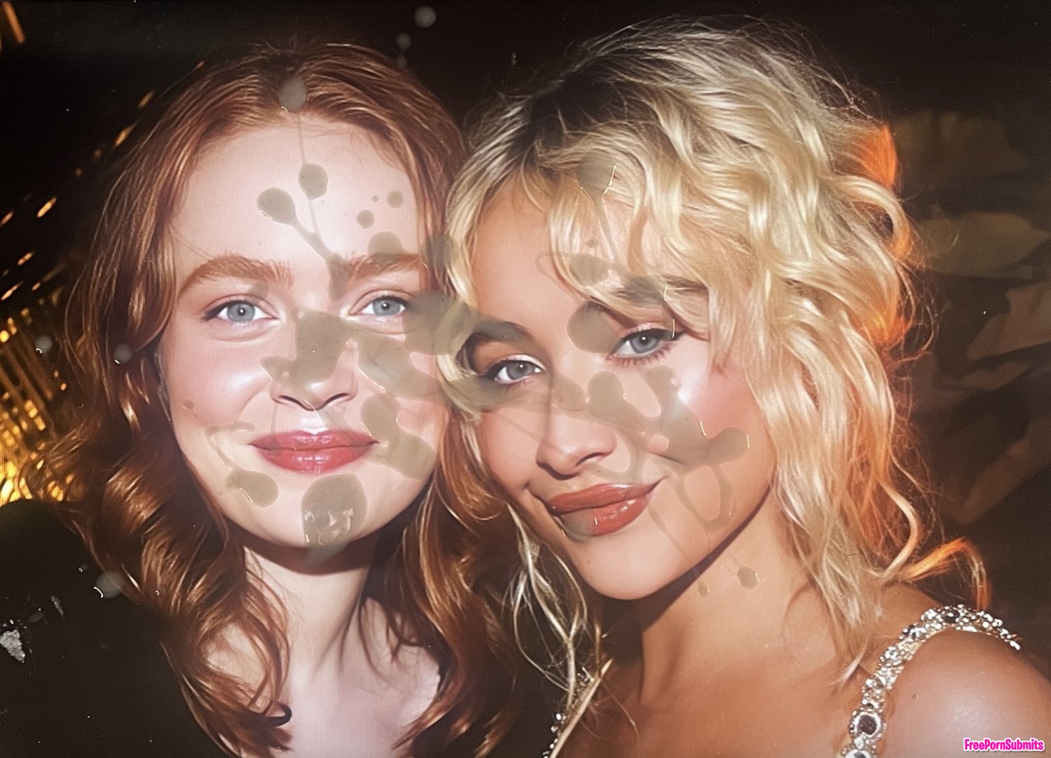 Sadie Sink Sabrina Carpenter cum tribute photo - Part 3