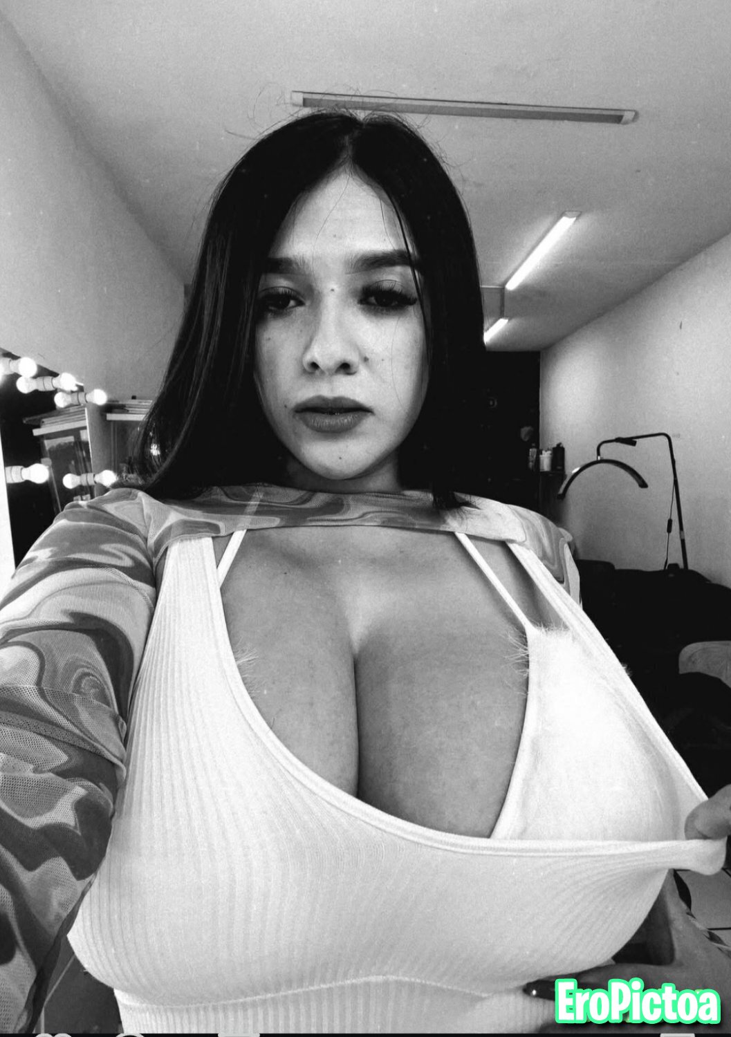 Rosy Rous cum tribute photo featuring latina