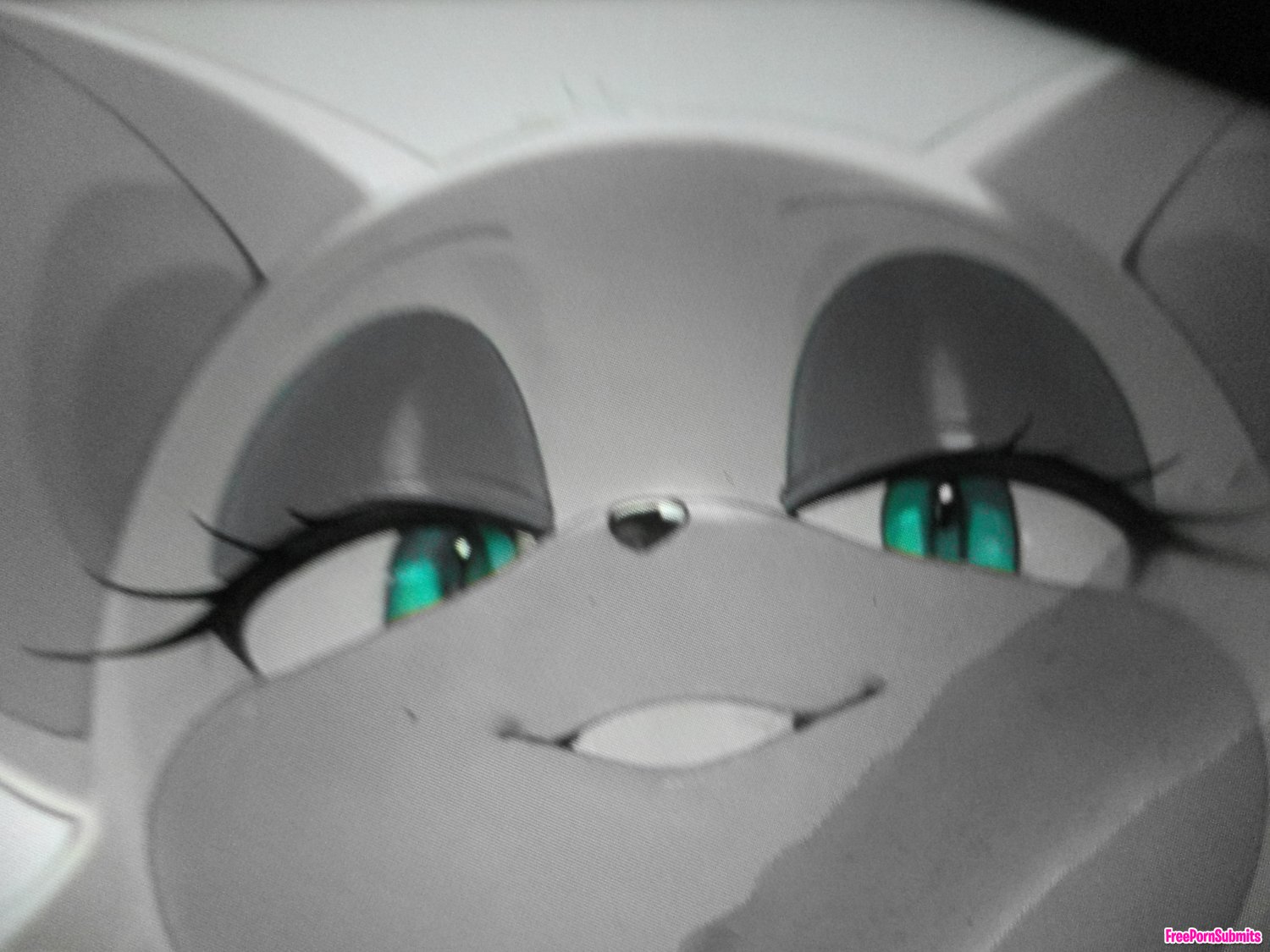 cum tribute - futa Rouge the bat photo featuring foreskin - Part 17