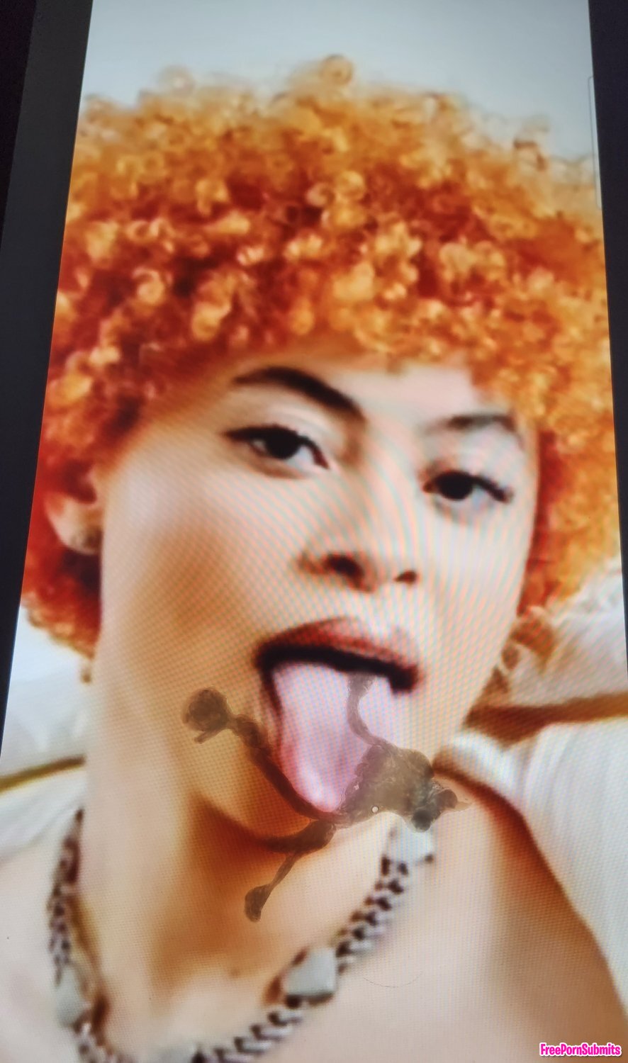 Ice spice cum tribute photo featuring homenaje - Part 2
