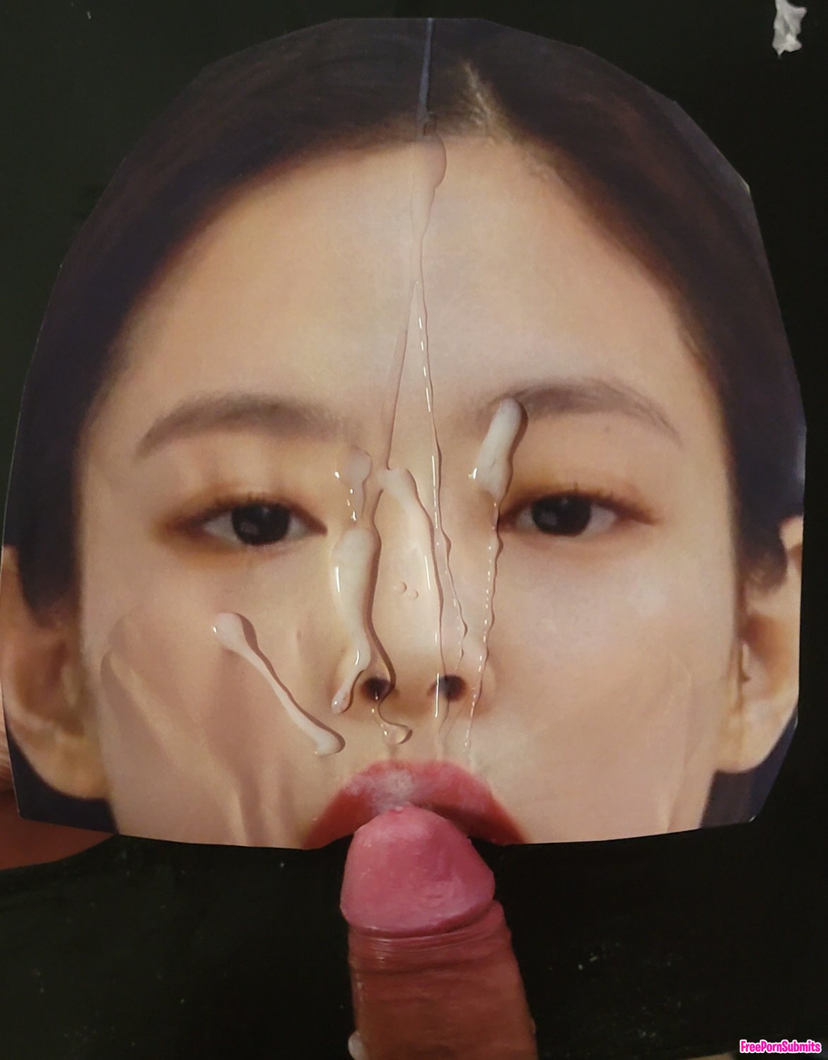 Black  pink jennie facefack tribute フェラホ photo featuring Korean - Part 3
