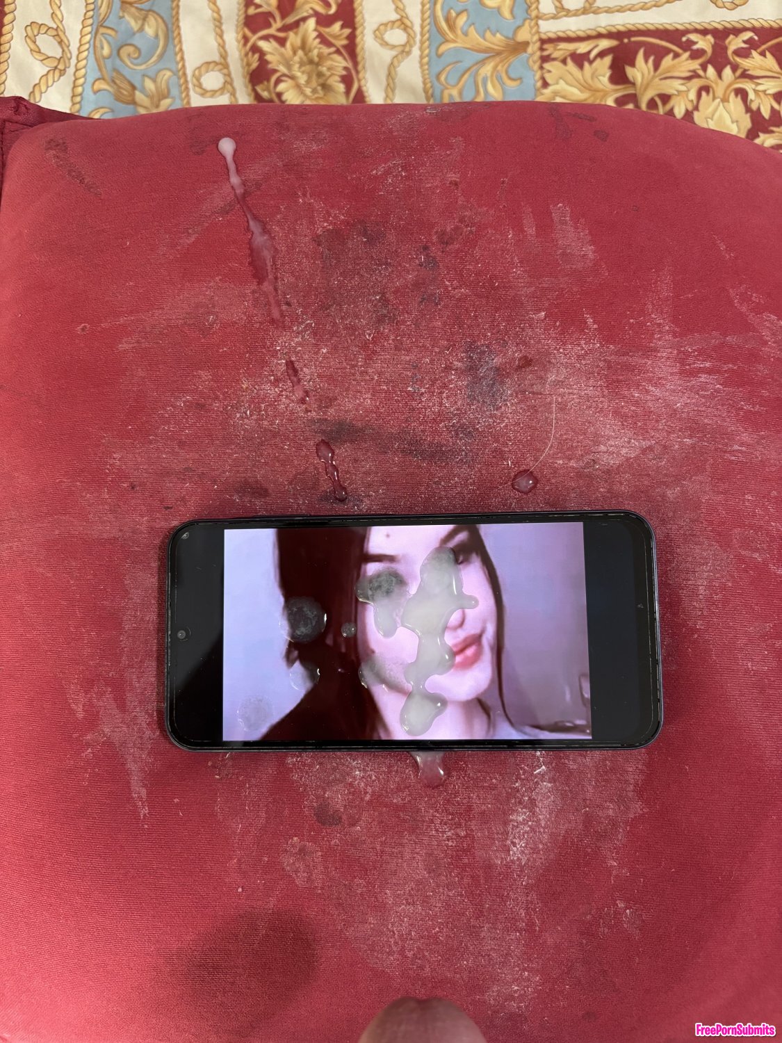 Face cum tribute (request) photo featuring girl - Part 2