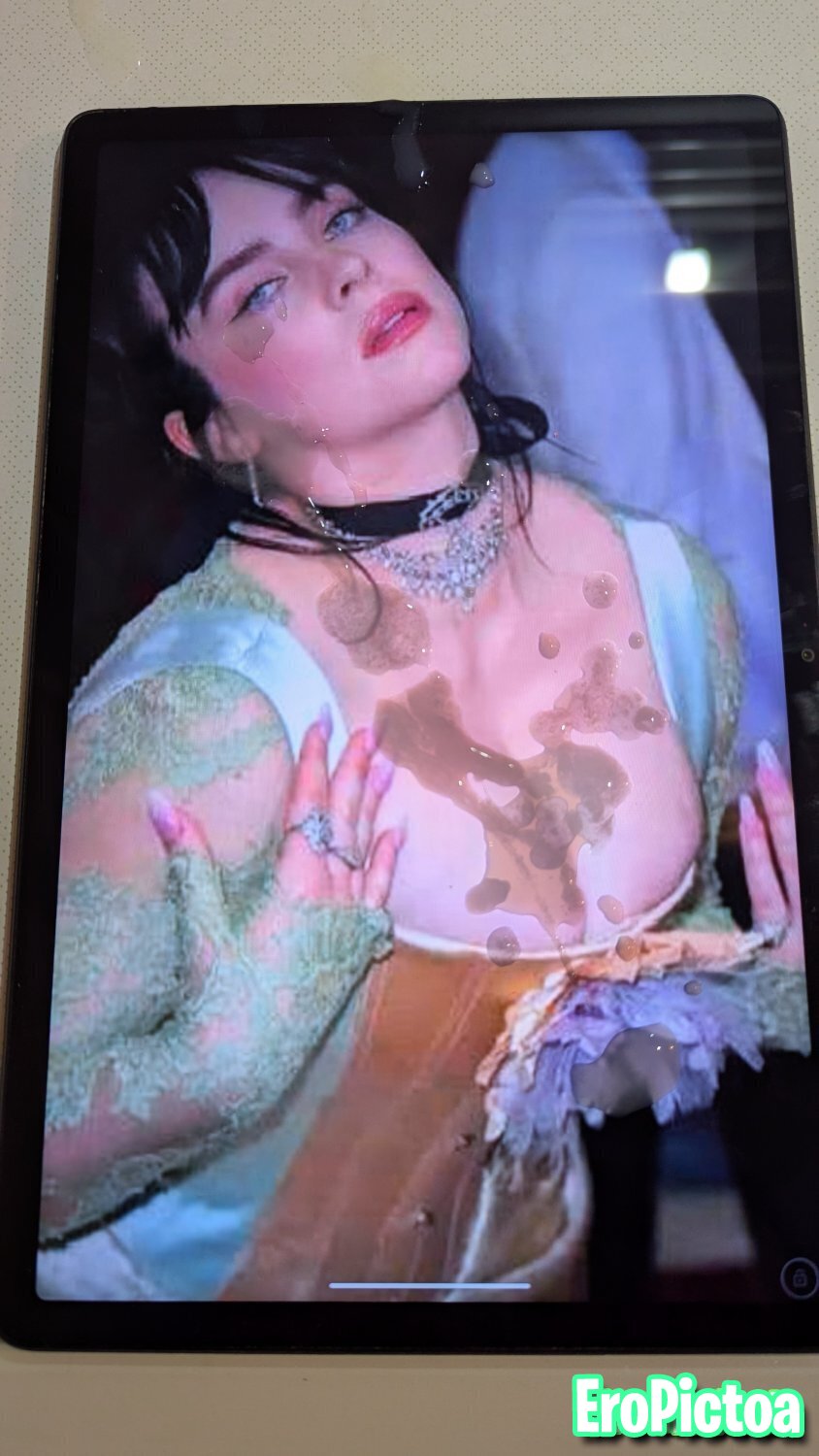 Billie Eilish Cum Tribute photo featuring Trib - Part 5