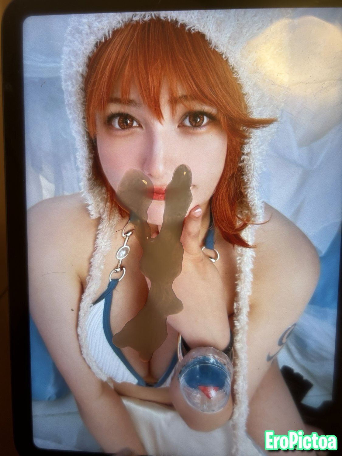 Nami Cosplay Cum Tribute photo featuring bukkake - Part 2