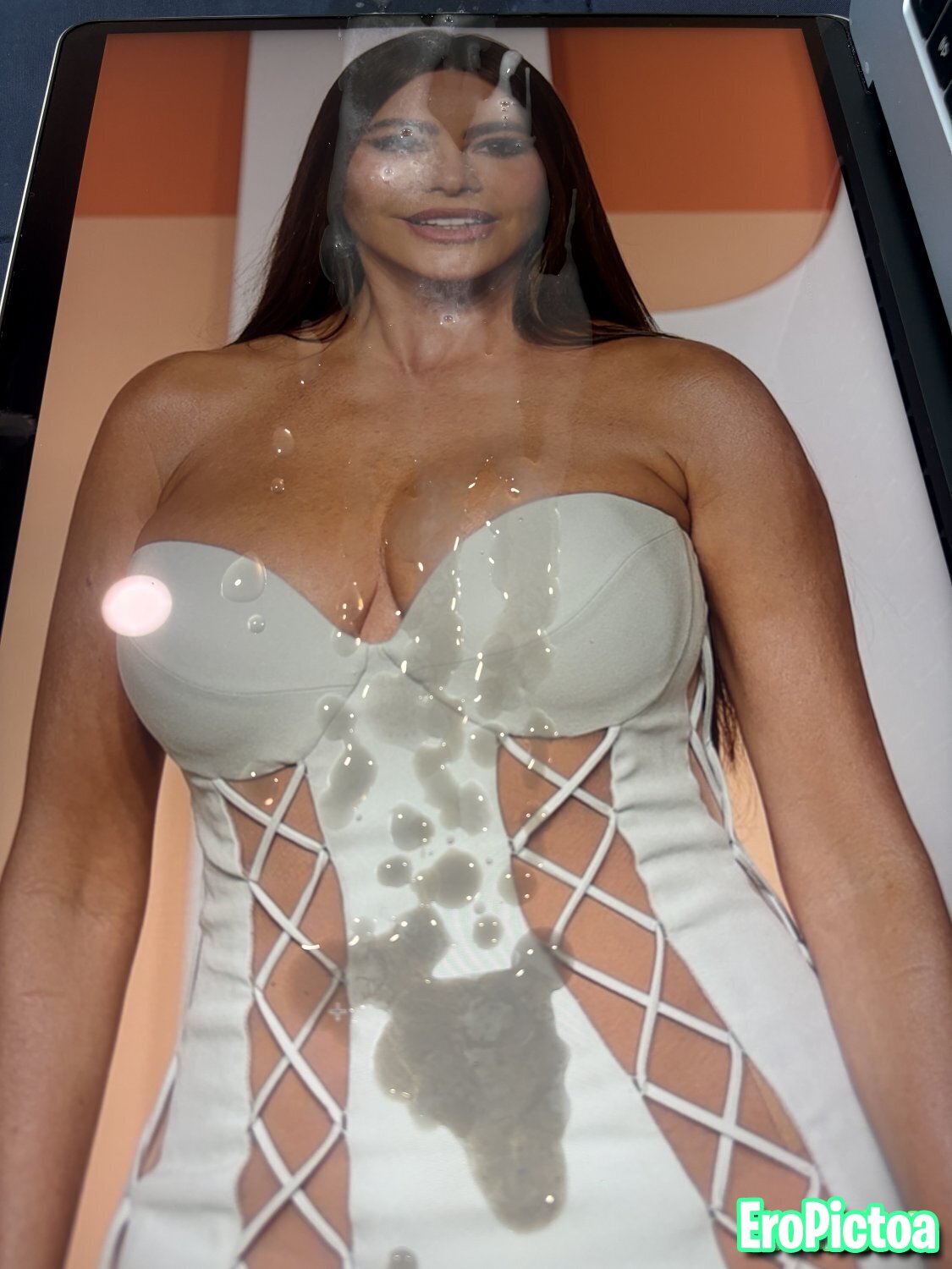 Sofia Vergara Cum tribute photo featuring Cum