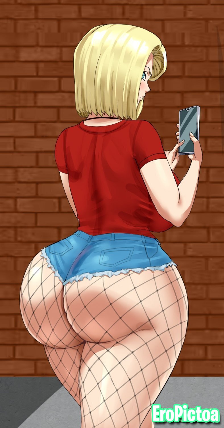 android 18 cum tribute 4 photo featuring gangbang - Part 19