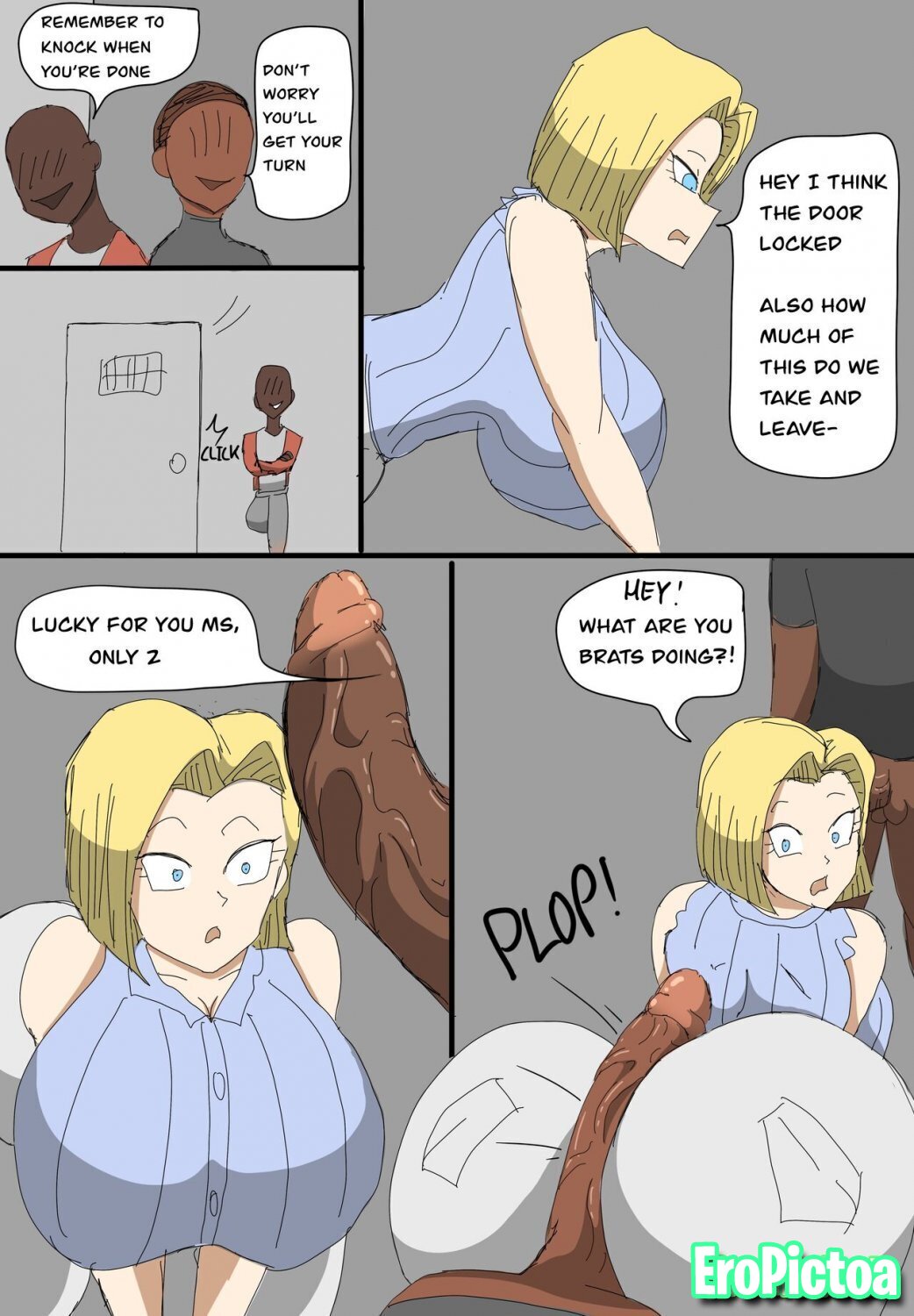 android 18 cum tribute 4 photo featuring big ass - Part 30
