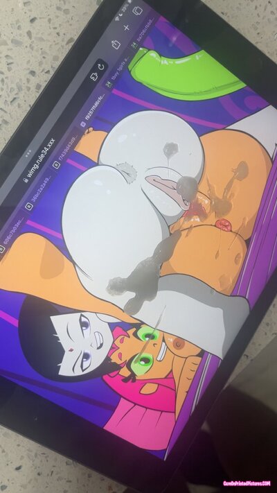 Thumbnail for Raven & Starfire (Teen Titans Go) Cum Tribute