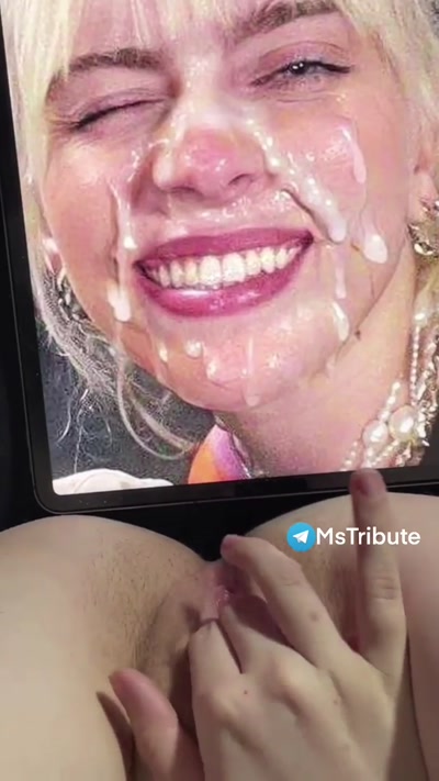 Thumbnail for Masturbating my pussy to Billie Eilish | Squirt JOI Hardcore Celeb Cum Tribute Big Boobs Leak