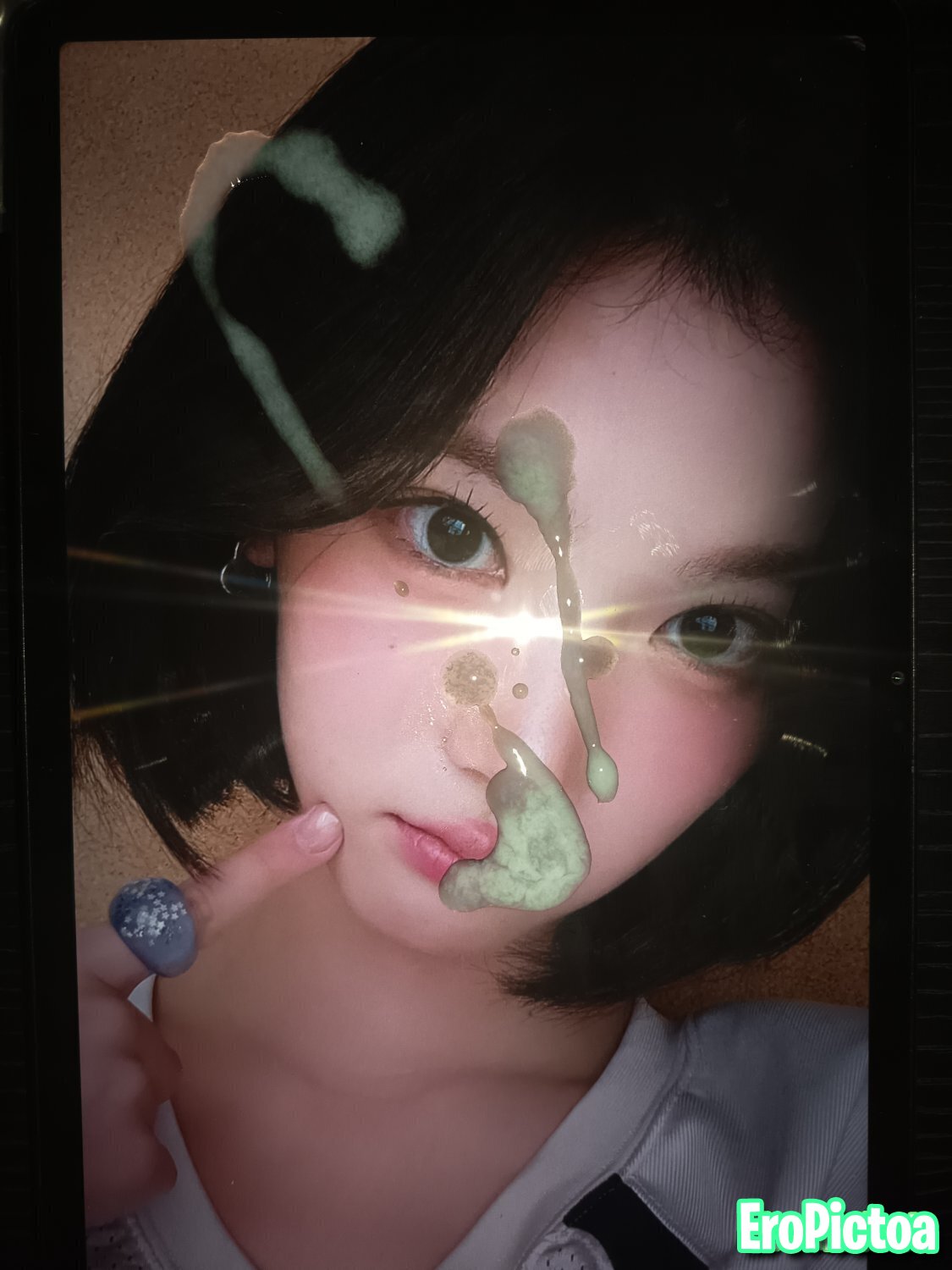 Jiwoo Hearts2Hearts Korean Kpop Cumtribute photo featuring K-pop - Part 2