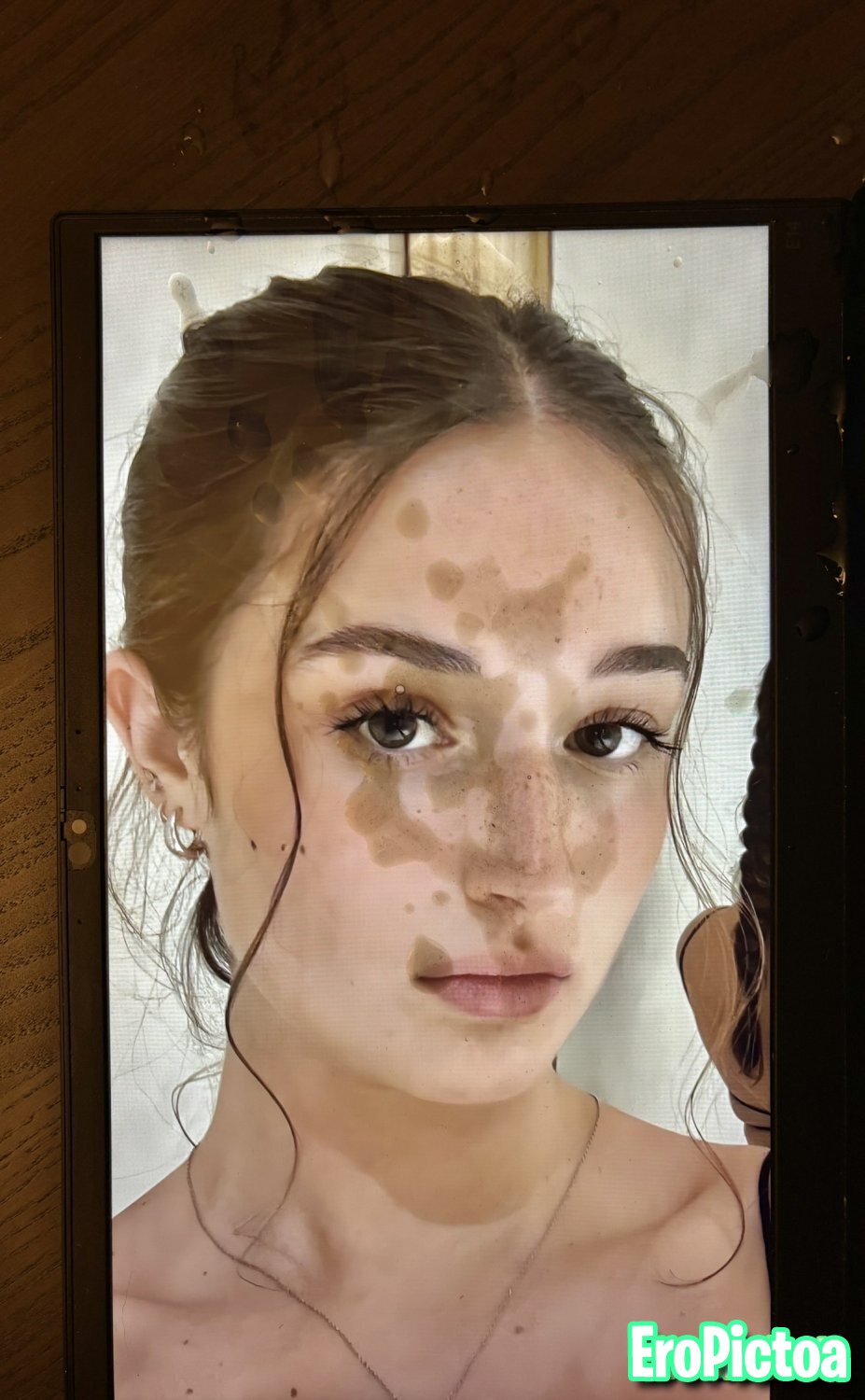 DAISY got splashed! Huge cumtribute photo featuring cumtribute - Part 2