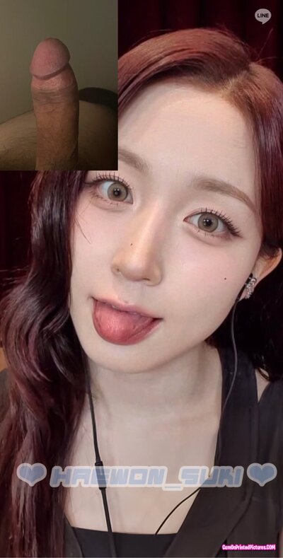 Thumbnail for Haewon from Nmix cumtribute