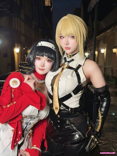 Thumbnail for Cumtribute/SOP Chaeeun Chuti & Anong Noon (Zenless Zone Zero Astra Yao & Evelyn Cosplay)