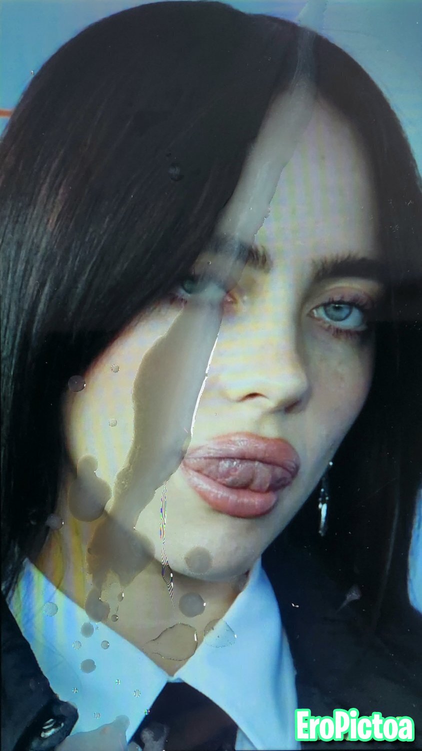 Billie Eilish Cumtribute 🥵💦💦💦 photo featuring cum - Part 4