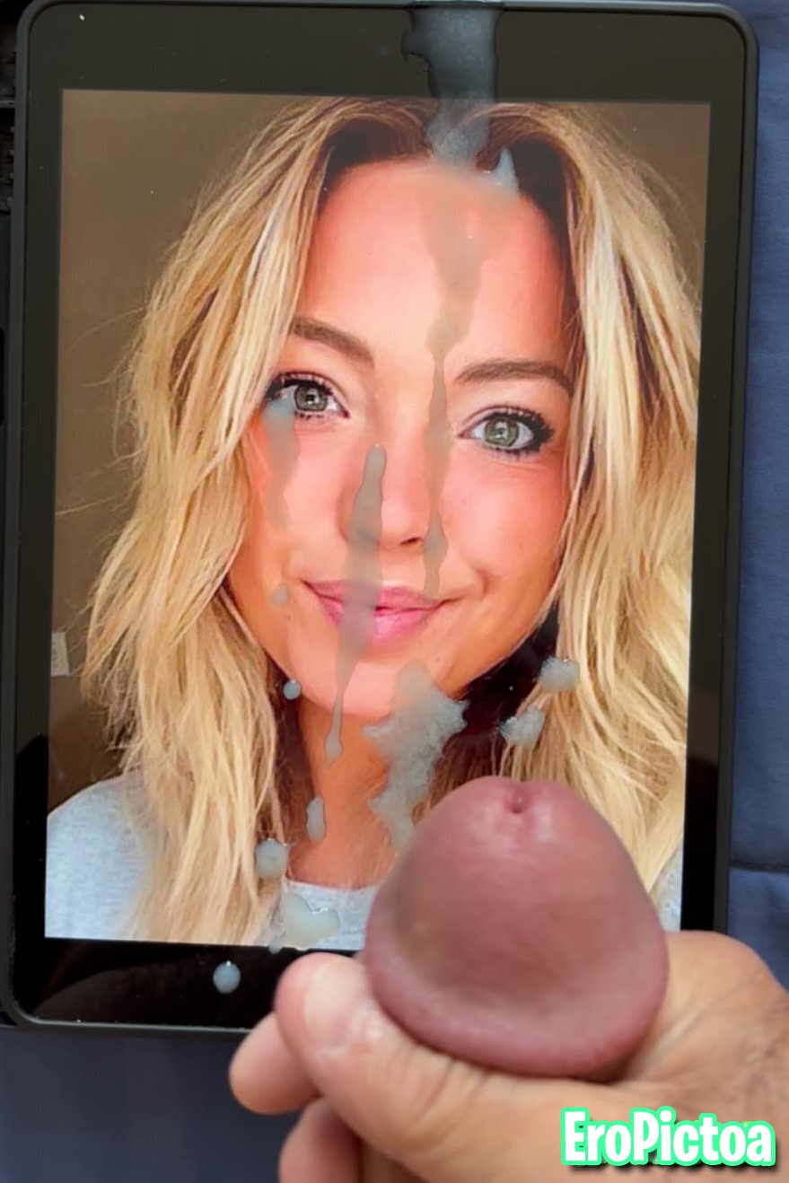 Cumtribute for Random Cute Blonde photo featuring IRL