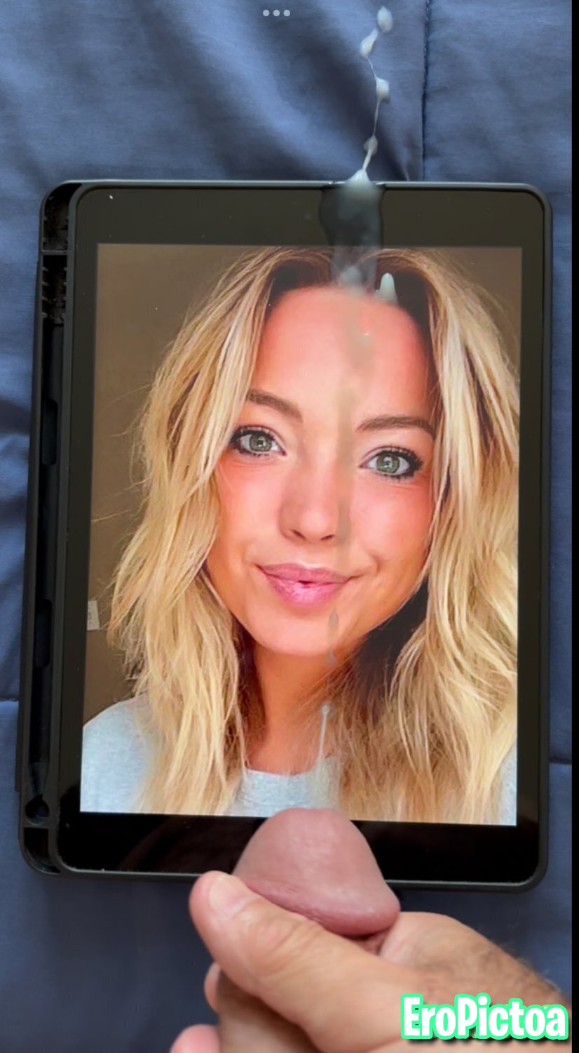 Cumtribute for Random Cute Blonde photo featuring Cumtribute