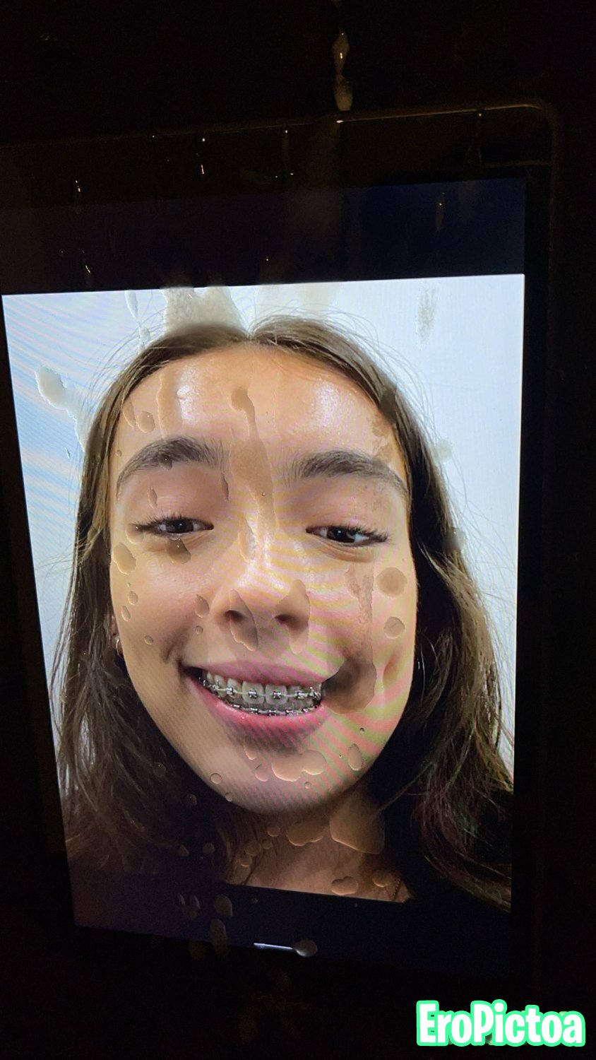 Sis with Braces Cumtribute request photo featuring cum - Part 2 Sis with Braces Cumtribute request photo featuring cum - Part 2