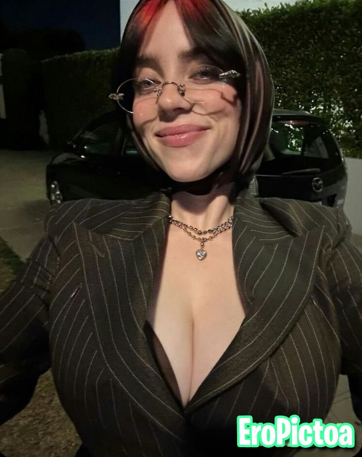 Billie Eilish Cumtribute photo featuring stroke - Part 7