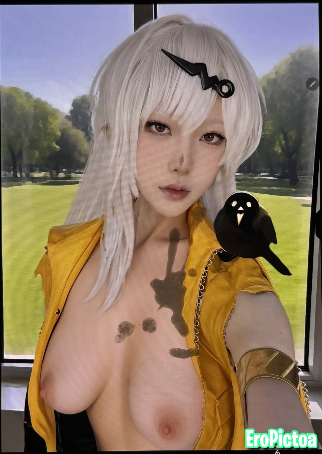 Cumtribute Cosplayer @mamo23213195 (Cosplay Yi Xuan Zenless Zone Zero)#48 photo featuring Cosplayer