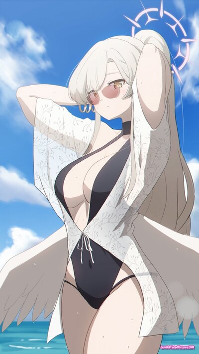 Thumbnail for Cumtribute/SOP Kirifuji Nagisa (Blue Archive Hentai)
