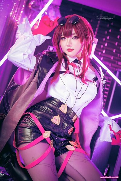 Thumbnail for Cumtribute/SOP Anong Noon (Honkai: Star Rail Kafka Cosplay)