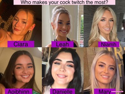 Thumbnail for Goon Girls 1. Who are you fucking first?