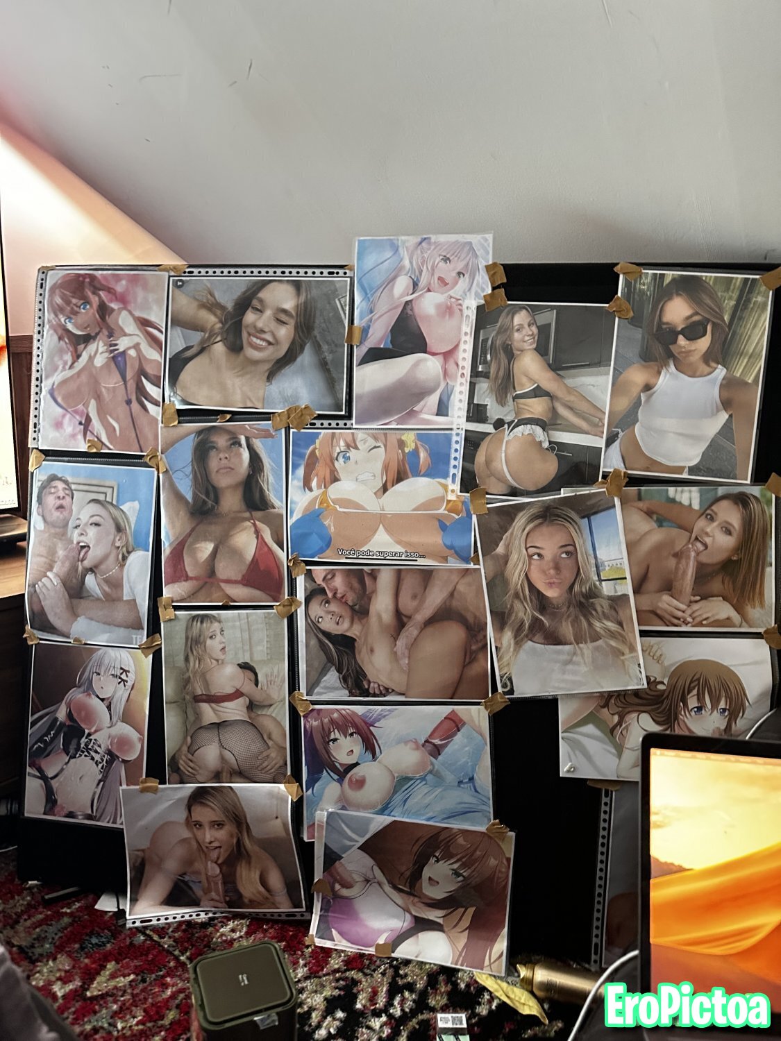 Gooning setup tribute printed pics photo featuring Gooning