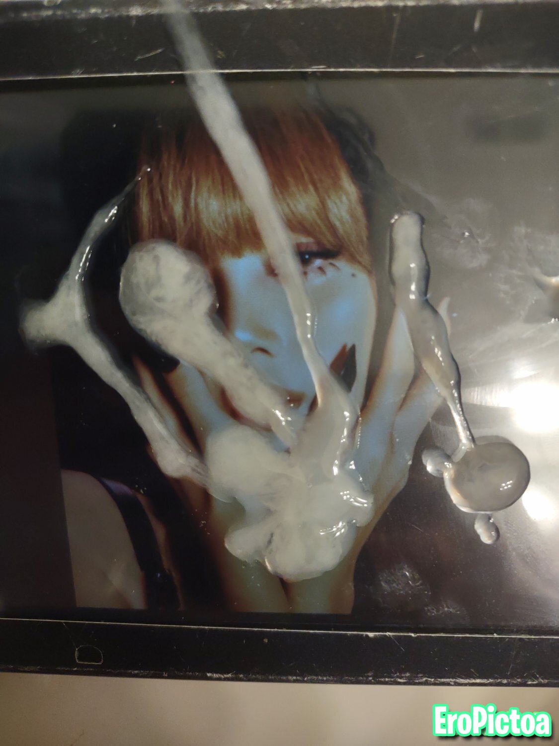 LISA from blackpink horny gooning facial cum tribute (SOP) (creamed) photo featuring lisa - Part 2