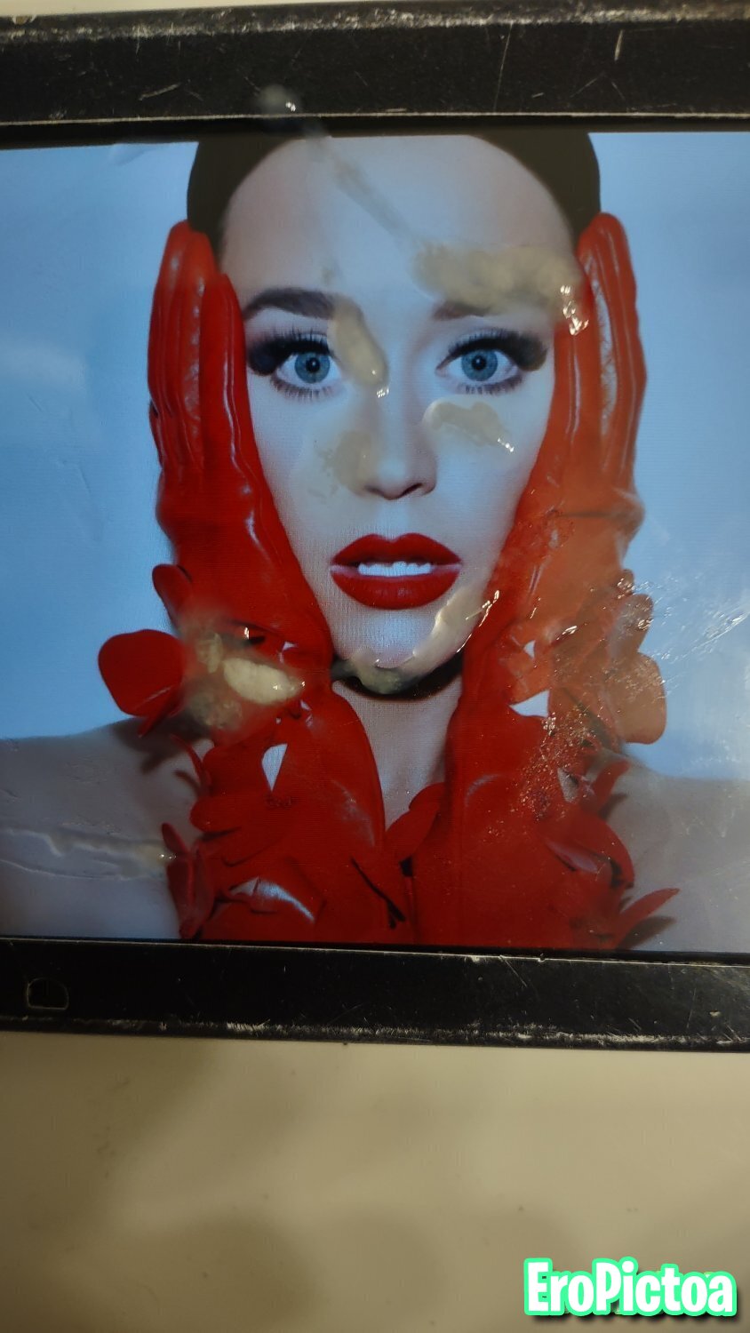 ♥️Katy Perry facial load horny gooning tribute ♥️(bonus tribute ✨) photo featuring celeberity