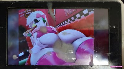 Thumbnail for 🤍 Busty Glamrock chica horny gooning cum tribute in her pussy and fat ass 🤍 (SOP)