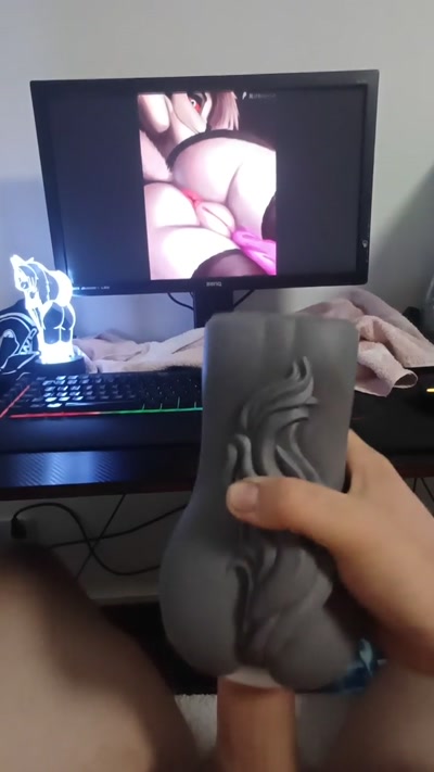 Thumbnail for Knotting my loona toy after a long gooning session