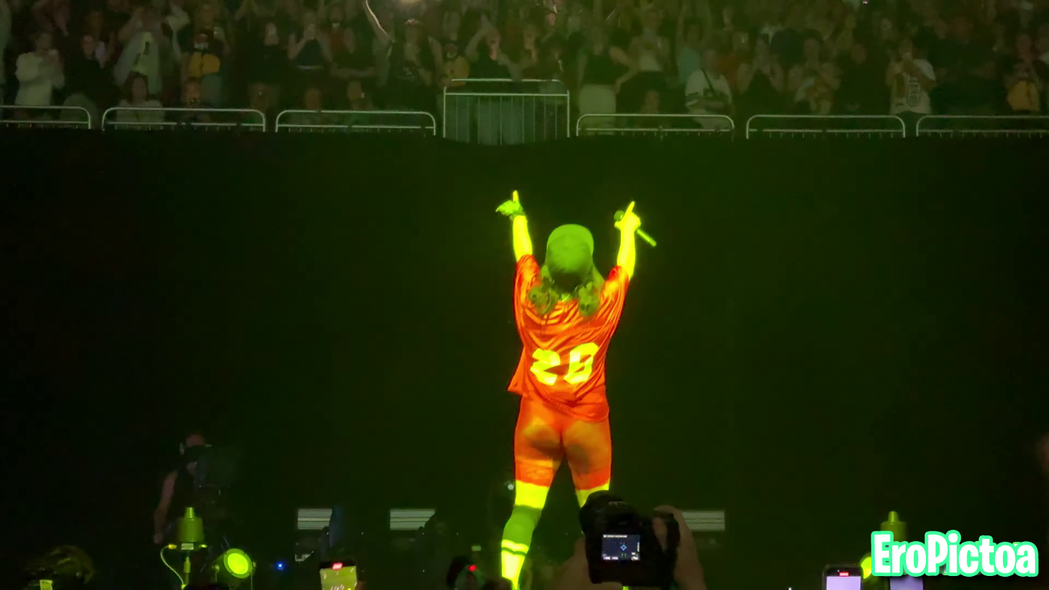 Billie Eilish - hit me hard and soft tour - Quebec photo featuring bunny