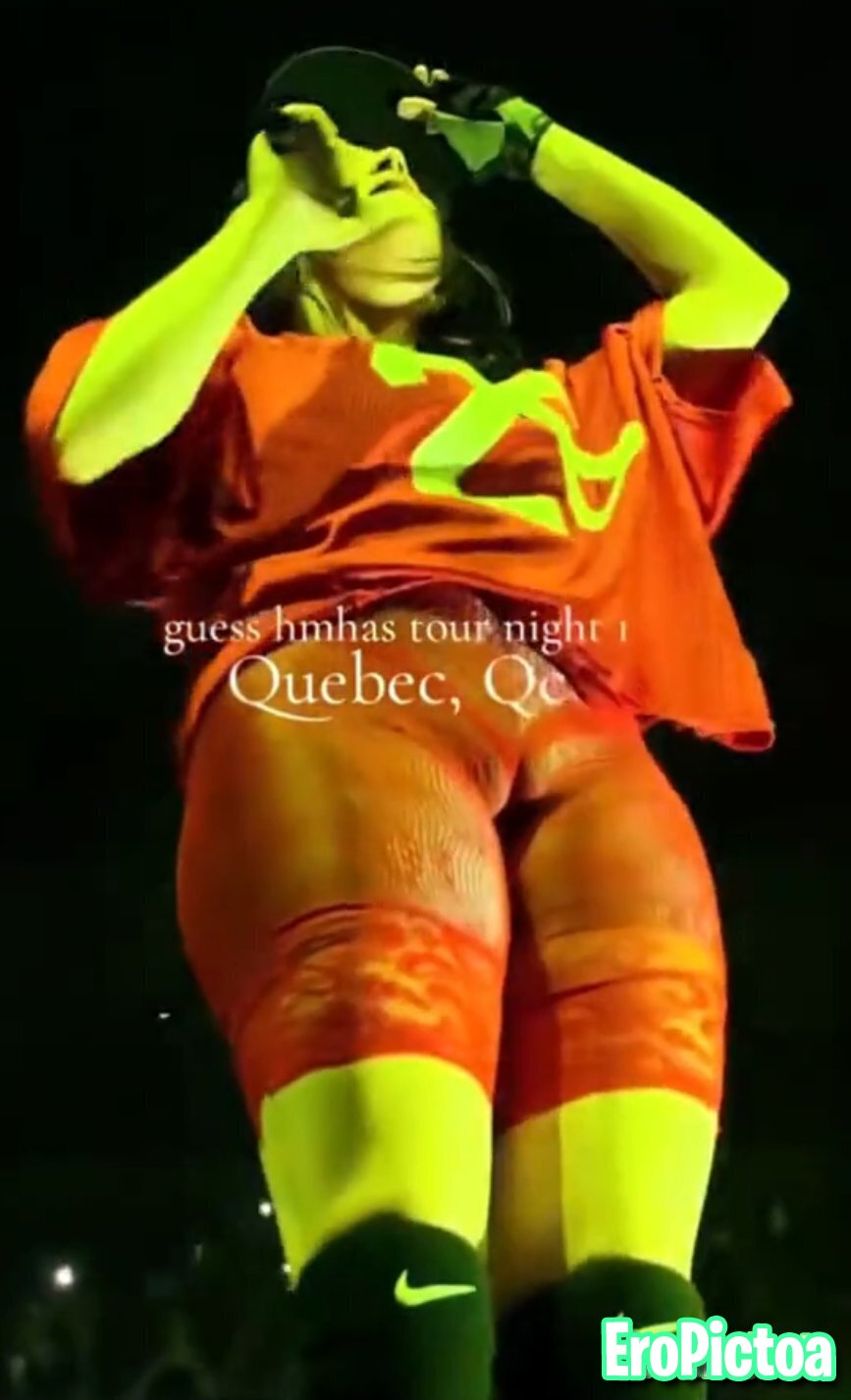 Billie Eilish camel toe vid / big tits photo featuring Camel toe - Part 10
