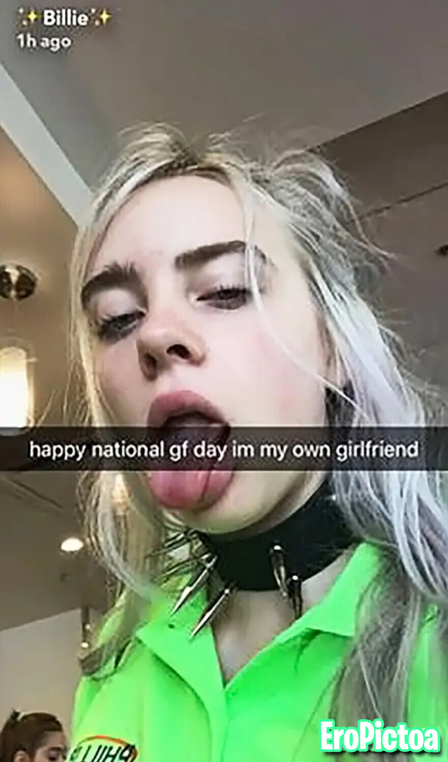 Fake billie eilish photo