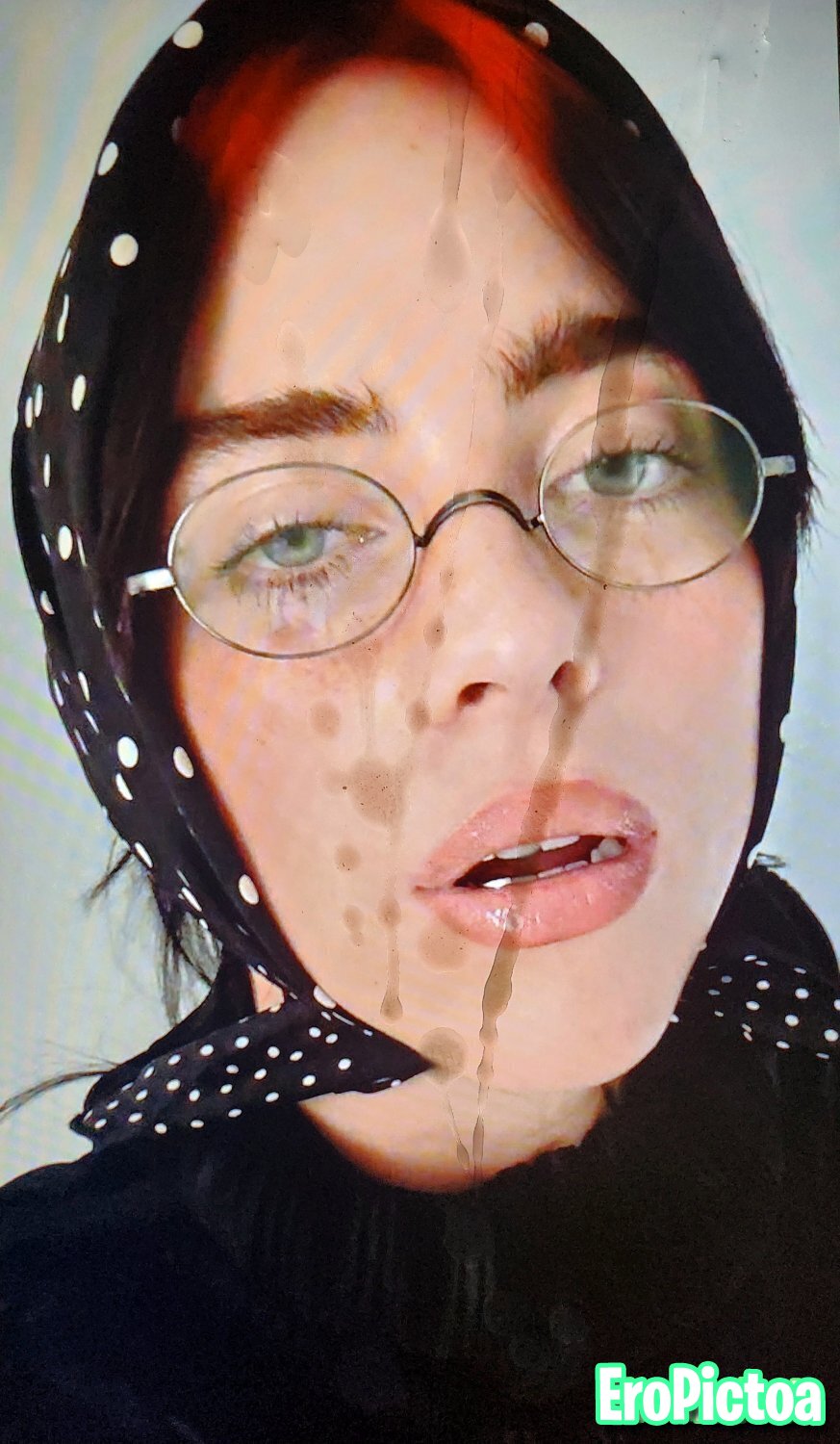 Cum Tribute Billie Eilish 🥵💦🔥 photo featuring cum