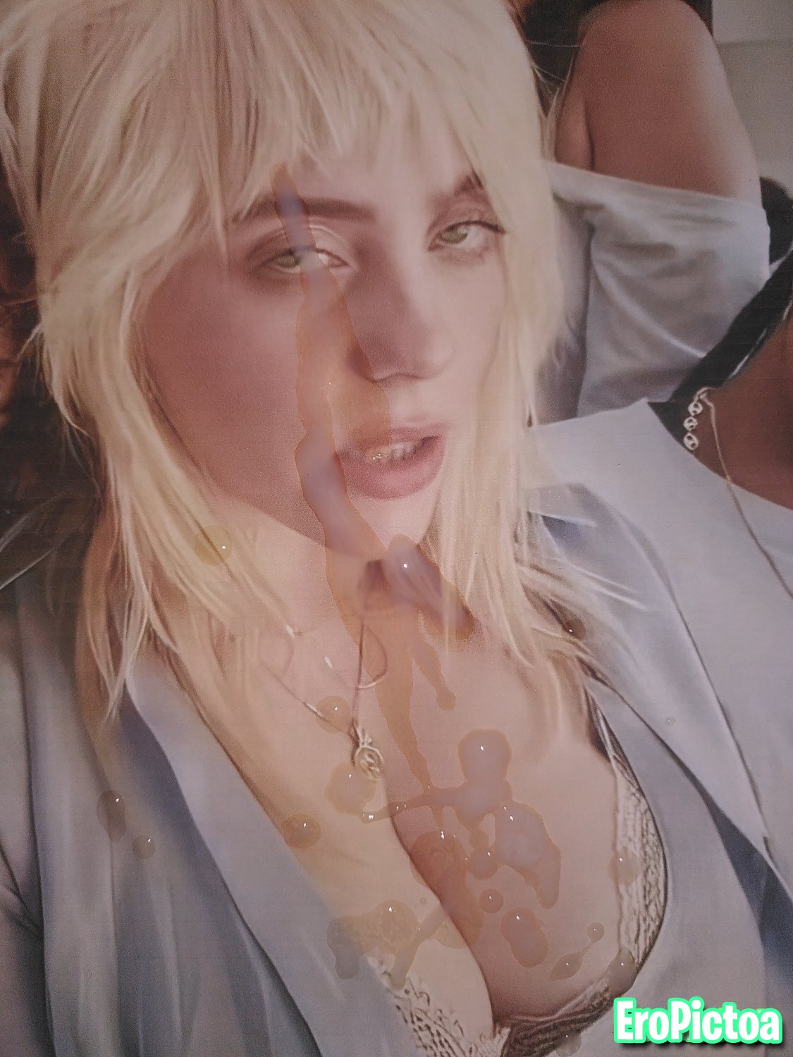 Billie Eilish cum tribute 2 photo featuring celeb - Part 7