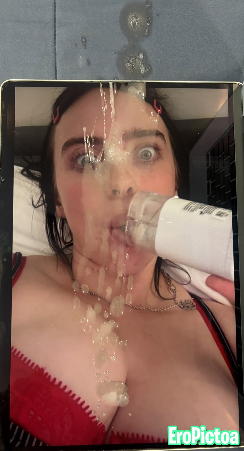 Billie Eilish Cum tribute photo featuring Celebrity - Part 3